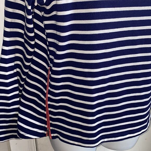 ANTHROPOLOGIE Lili’s Closet Stripe Zip Top-S - Picture 3 of 9
